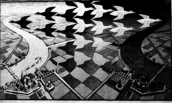 Day and night (1938) - Maurits Cornelis Escher (1898 - 197… | Flickr